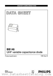 BB146 datasheet pdf Philips