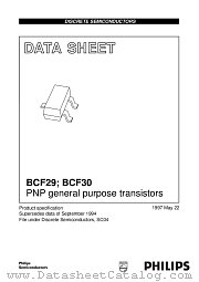 BCF30 datasheet pdf Philips