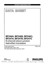 BF247C datasheet pdf Philips