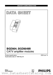 BGD904MI datasheet pdf Philips
