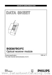 BGE887 datasheet pdf Philips