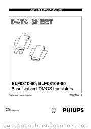 BLF0810-90 datasheet pdf Philips