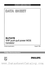 BLF247B datasheet pdf Philips