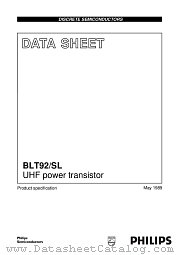 BLT92/SL datasheet pdf Philips