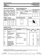 BT136S-500D datasheet pdf Philips