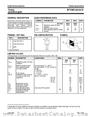 BT136X-800E datasheet pdf Philips