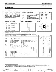 BT136-800E datasheet pdf Philips