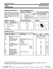 BT137X-500E datasheet pdf Philips
