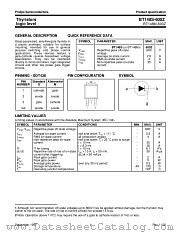 BT148S-600Z datasheet pdf Philips