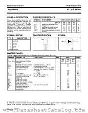 BT151F-800 datasheet pdf Philips