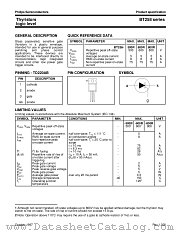 BT258 datasheet pdf Philips