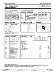 BTA208X-600C datasheet pdf Philips