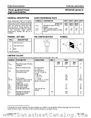 BTA212X-500C datasheet pdf Philips