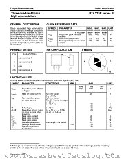 BTA225B-600B datasheet pdf Philips
