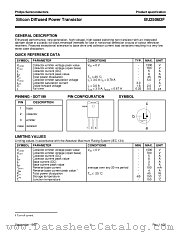 BU2506 datasheet pdf Philips