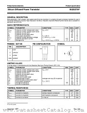 BU2527AF datasheet pdf Philips
