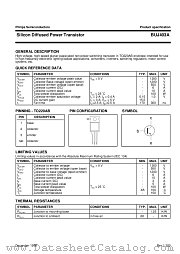 BUJ403 datasheet pdf Philips