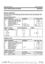 BUJ403AX datasheet pdf Philips