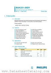 BUK221-50DY datasheet pdf Philips