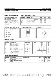 BUK436-200A datasheet pdf Philips