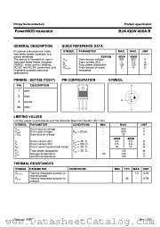 BUK436-800A datasheet pdf Philips