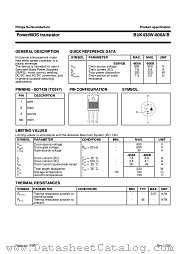 BUK438-800A datasheet pdf Philips