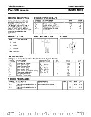 BUK446-1000B datasheet pdf Philips