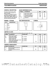 BUK454-60H datasheet pdf Philips