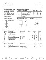 BUK463-60A datasheet pdf Philips