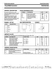 BUK465-60A datasheet pdf Philips