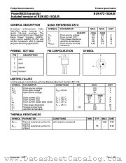 BUK472-100B datasheet pdf Philips
