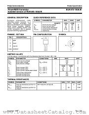 BUK473-100B datasheet pdf Philips