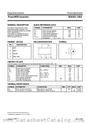 BUK481-100A datasheet pdf Philips