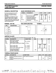 BUK545-100B datasheet pdf Philips