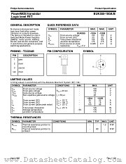 BUK555-100 datasheet pdf Philips