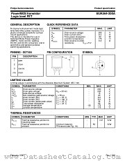 BUK564-200A datasheet pdf Philips