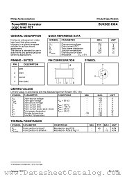 BUK582-100A datasheet pdf Philips