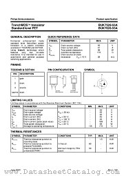 BUK7528-55A datasheet pdf Philips
