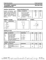 BUK7540-100A datasheet pdf Philips