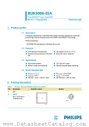 BUK9006-55A datasheet pdf Philips