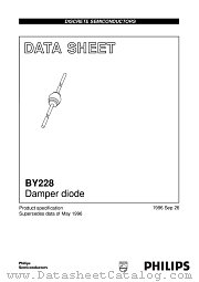 BY228/40 datasheet pdf Philips