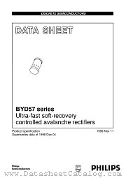 BYD57V datasheet pdf Philips