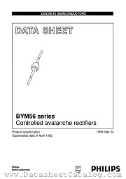 BYM56A datasheet pdf Philips