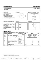BYR29F-500 datasheet pdf Philips