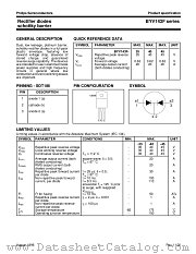 BYV143F-45 datasheet pdf Philips