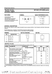 BYV42E-100 datasheet pdf Philips