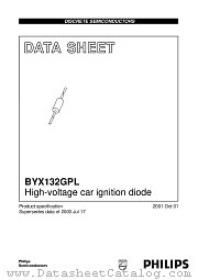 BYX132GPL datasheet pdf Philips