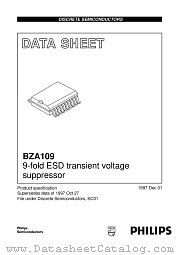 BZA109 datasheet pdf Philips