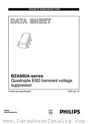 BZA800A datasheet pdf Philips