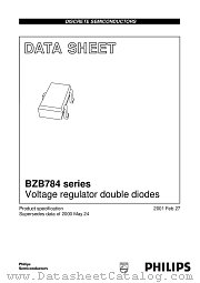 BZB784-C3V9 datasheet pdf Philips
